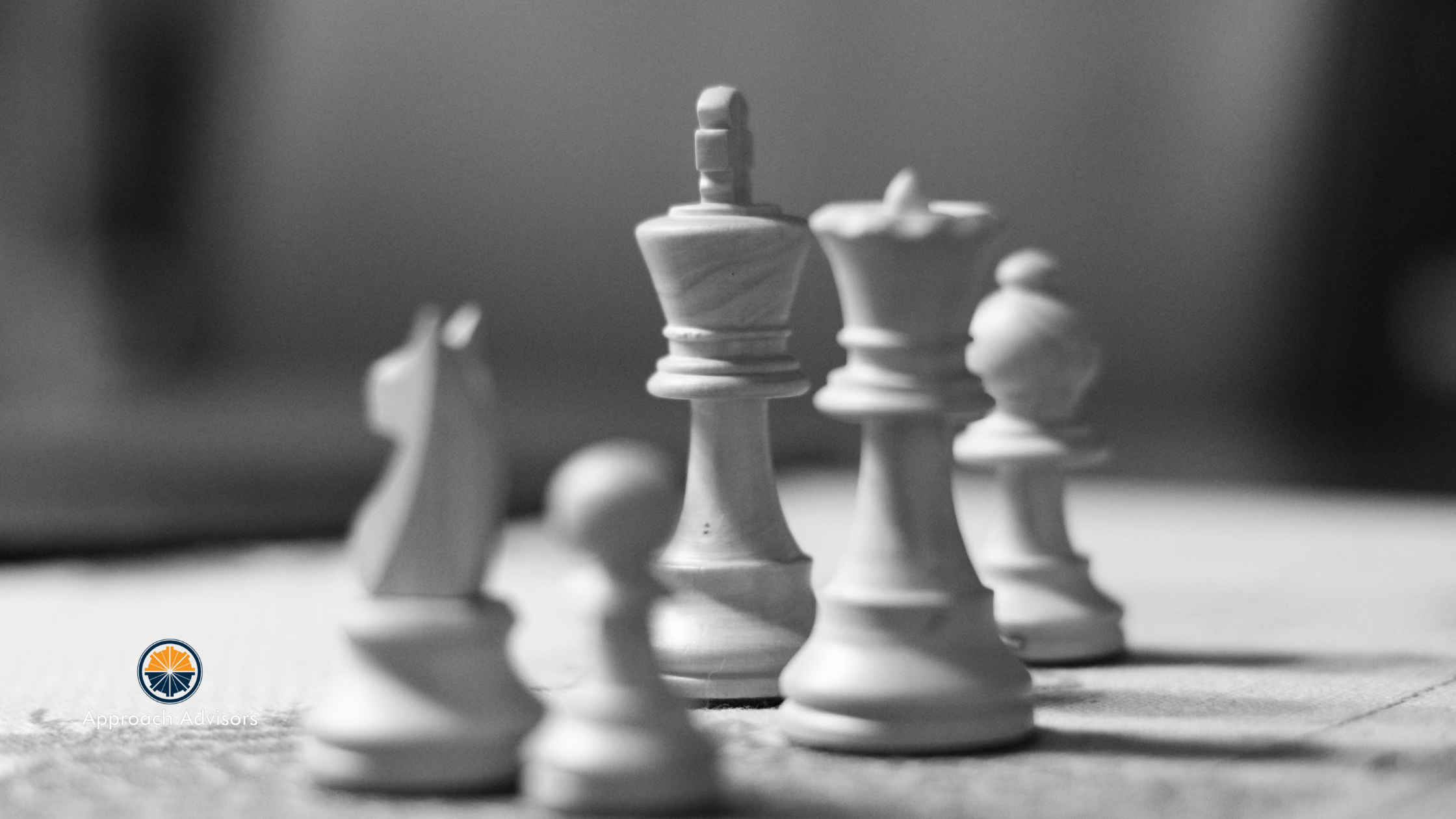 Chess pieces indicicating how. strong content strategy can boost your exit value